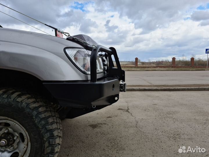 Силовой передний бампер на TLC 100/105