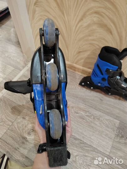 Роликовые коньки раздвижные 31-34