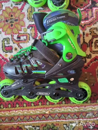 Роликовые коньки детские раздвижные