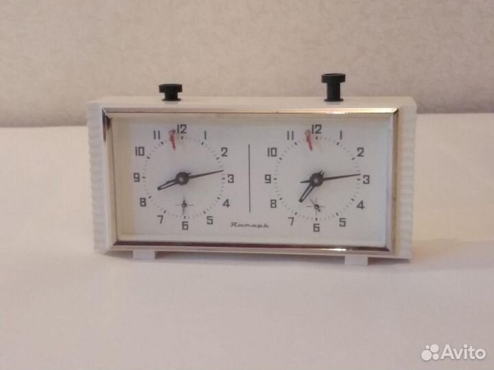 Шахматные часы Янтарь (требуется профилактика)