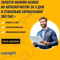 Бизнес на автозапчастях под ключ. Прибыль от 450к+