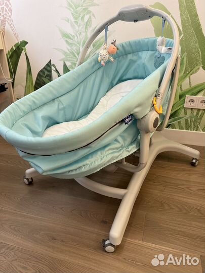 Колыбель Chicco Baby Hug 4 в 1, aquarelle