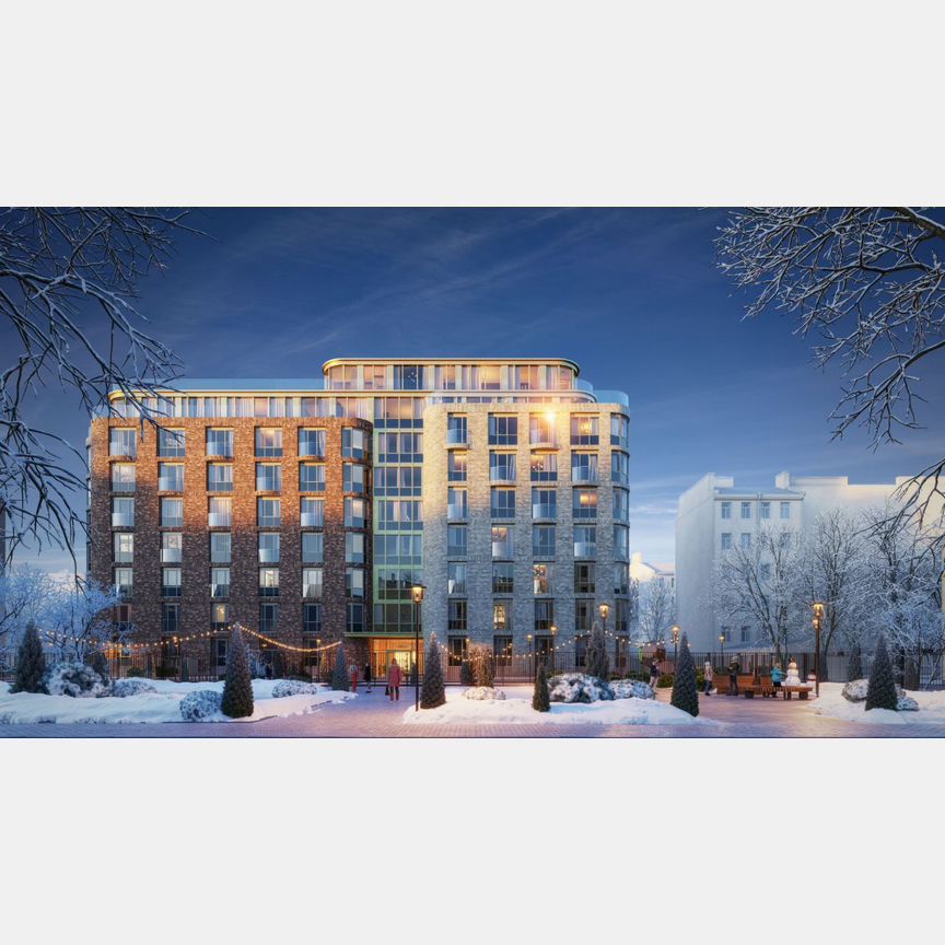 1-к. квартира, 66,5 м², 5/7 эт.