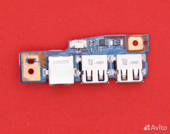 Плата USB + разъем RJ11 для ноутбука Packard Bell
