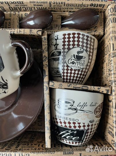 Кофейный сервиз новый