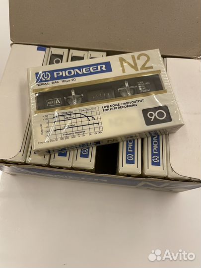 Аудиокассета Pioneer N2 90. 1982 год