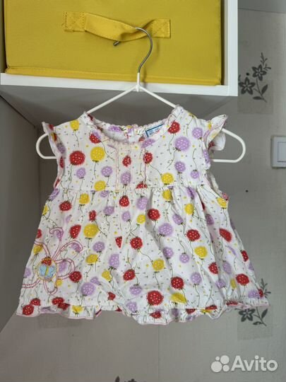 Летнее платье на малышку