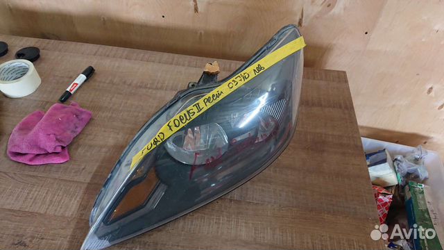 Фара левая Ford Focus 2 рестайлинг