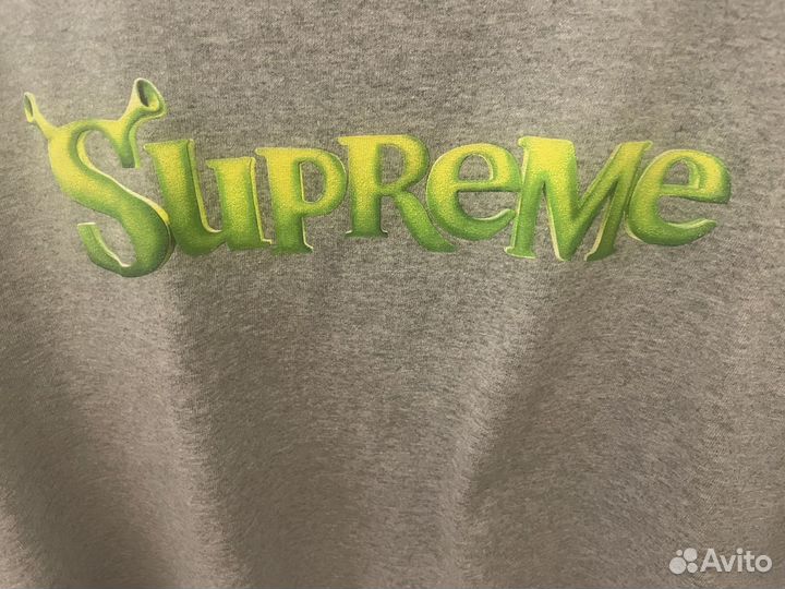 Футболка supreme shrek