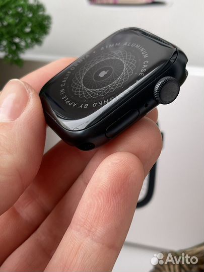 Часы apple watch 7 45 mm midnight