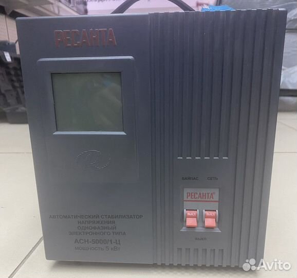 Стабилизатор напряжения ресанта 5квт