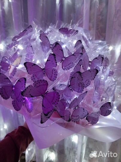 Букеты из бабочек