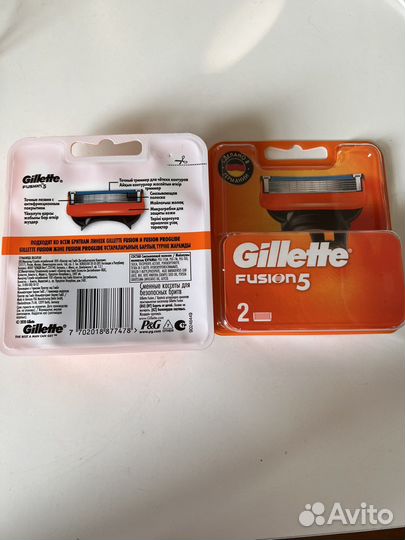 Кассеты gillette fusion 5