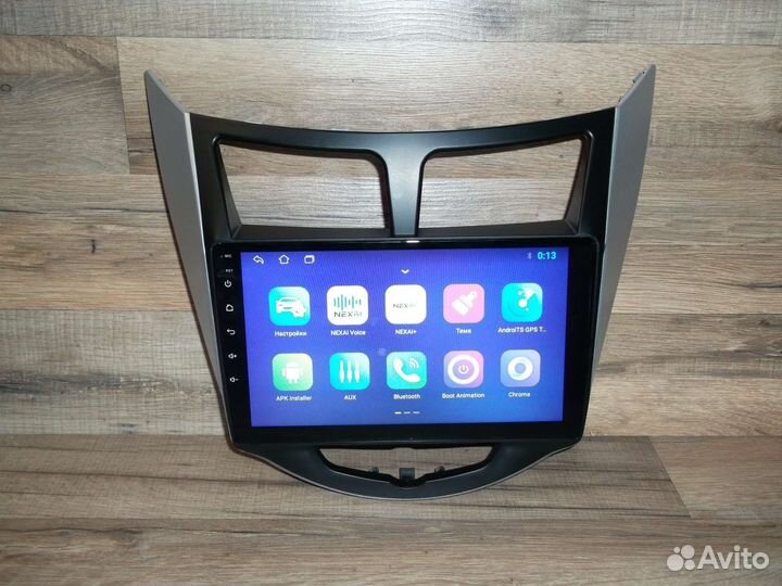 Штатная магнитола Hyundai Solaris Android/GPS