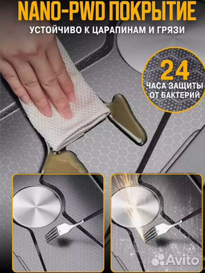 Мойка из нержавеющей стали с водопадом