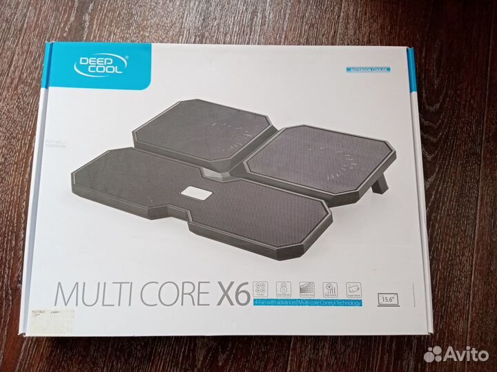 Подставка для ноутбука deepcool MultiCore X6
