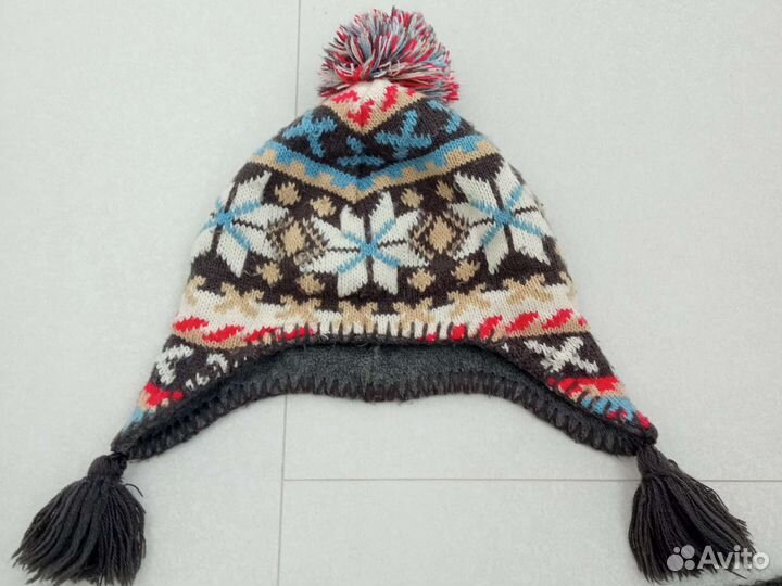 Комплект шапка и шарф на 2-3 года