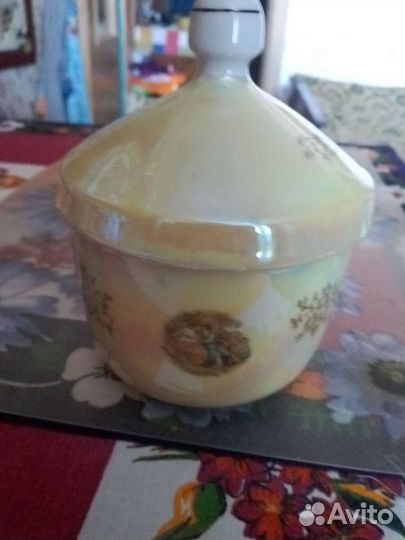 Мадонна ГДР Супница.Сахарница Блюдце