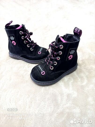Демисезонные ботинки для девочки