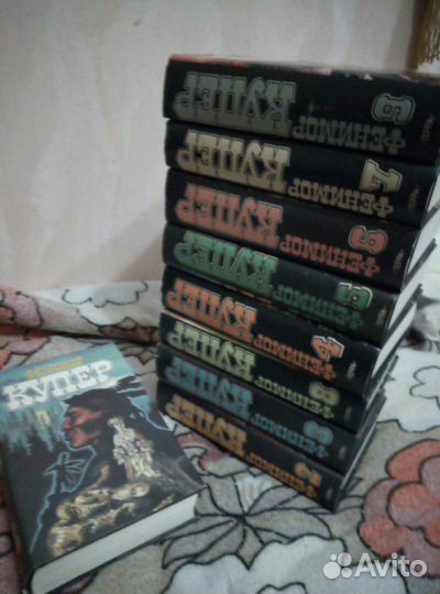 Джеймс Фенимор Купер. собрание сочинений в 9 томах