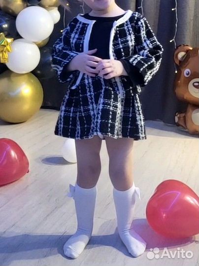 Платье с жакетом