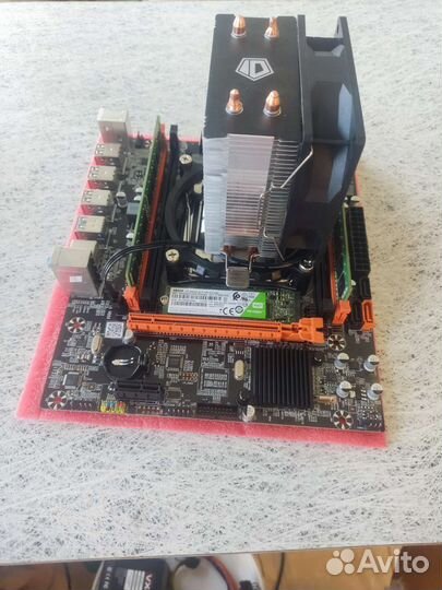 Комплект для игрового компьютера X99,2640v3,16gb