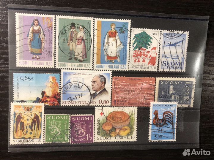Марки Финляндия