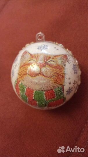 Новогодние игрушки ручной работы