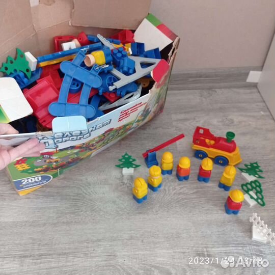 Конструктор Железная дорога Bauer