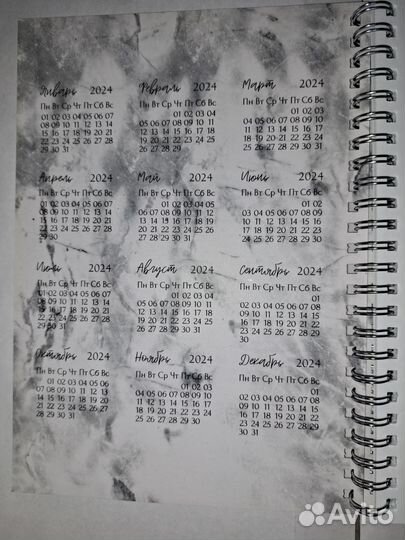 Планер/Ежедневник на кольцах