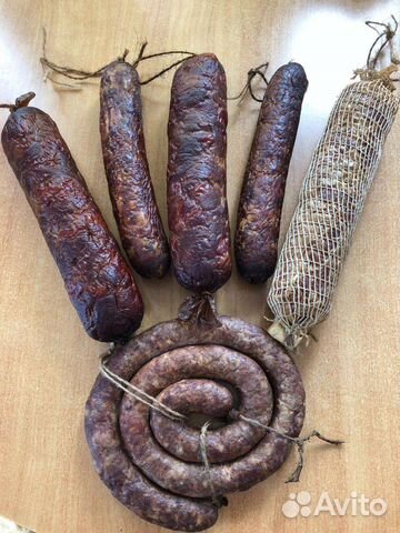 Ветчина и колбаса домашнего копчения