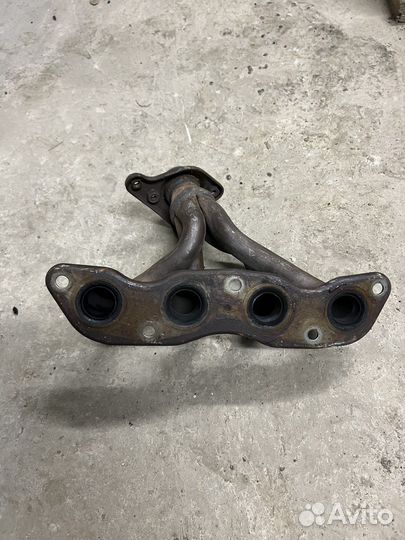 Honda jazz fit выпускной коллектор