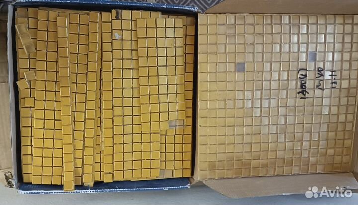 Мозаика sagitta-15. 1.5Х1.5 29.5Х29.5 золото