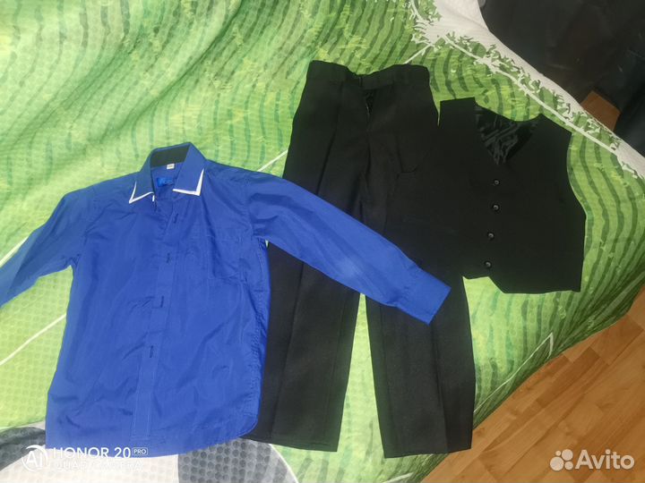 Костюм на мальчика с рубашкой