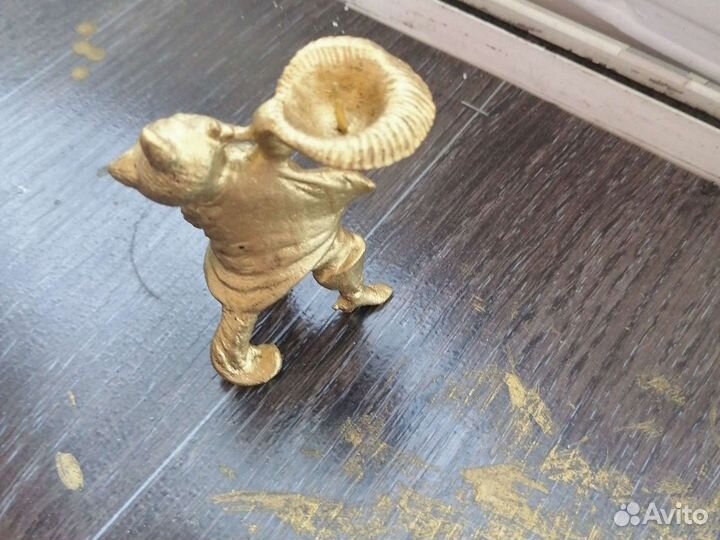 Подсвечник кот В сапогах(кельтское литьё)