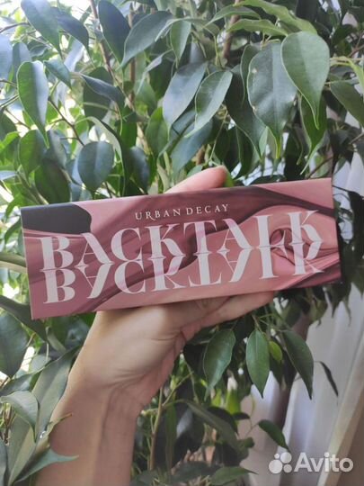 Urban decay палетка Backtalk + спрей All nighter