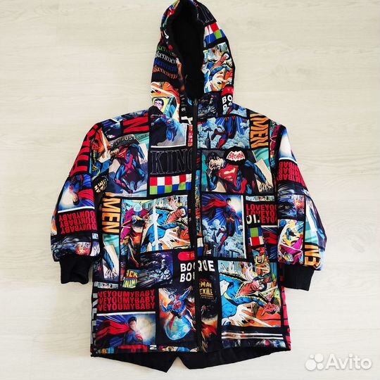 Куртка демисезонная на мальчика 7-9 лет