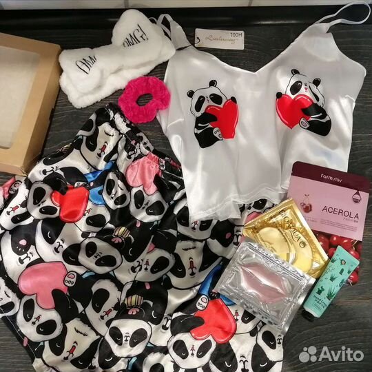 Подарочный бокс, подарочный набор женский, пижама