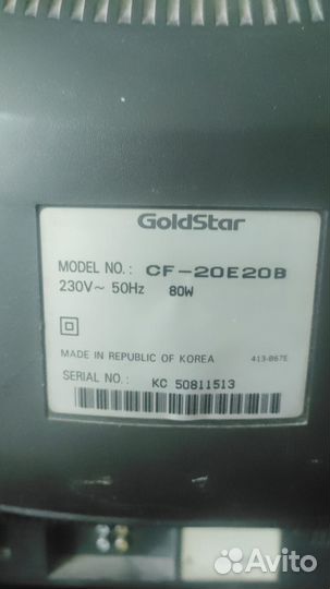 Телевизор GoldStar CF-20E20B