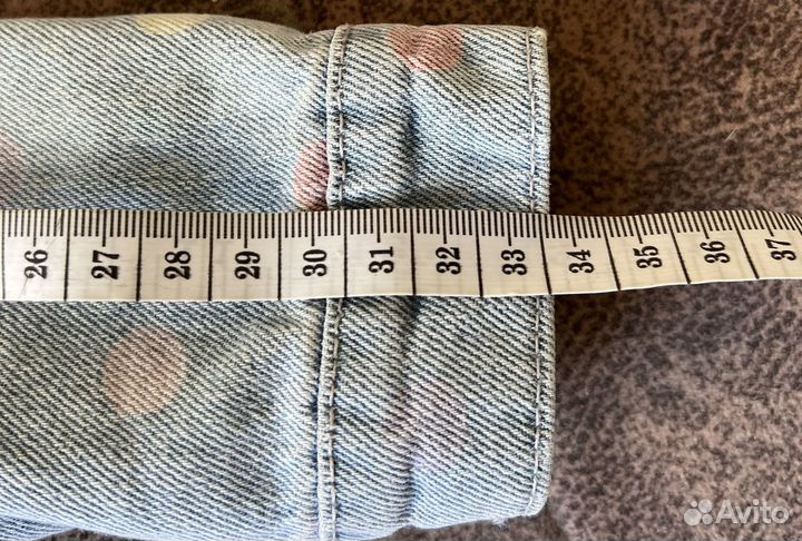 Джинсовый костюм для девочки 104