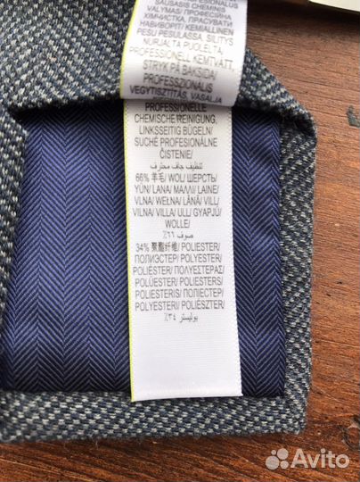 Галстук шелк шерсть