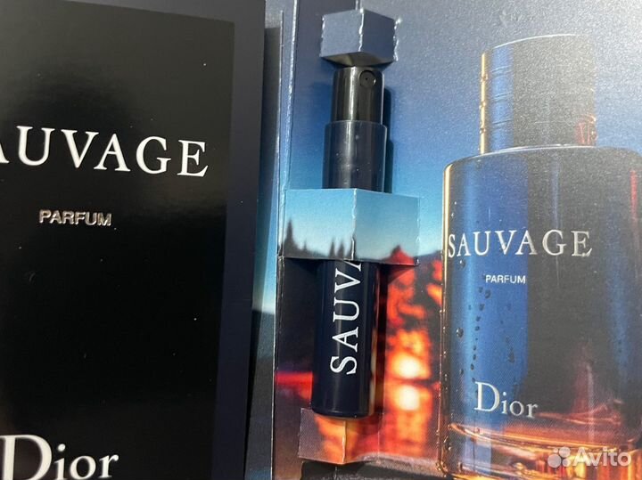 Dior sauvage parfum оригинал пробники