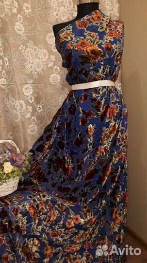 Ткань шелк креп СССР крепдешин