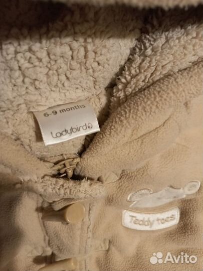 Комбинезон детский теплый 6-9 мес