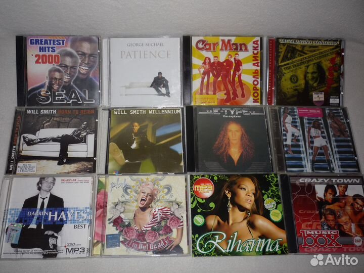 Музыка на CD и Mp3 сборники