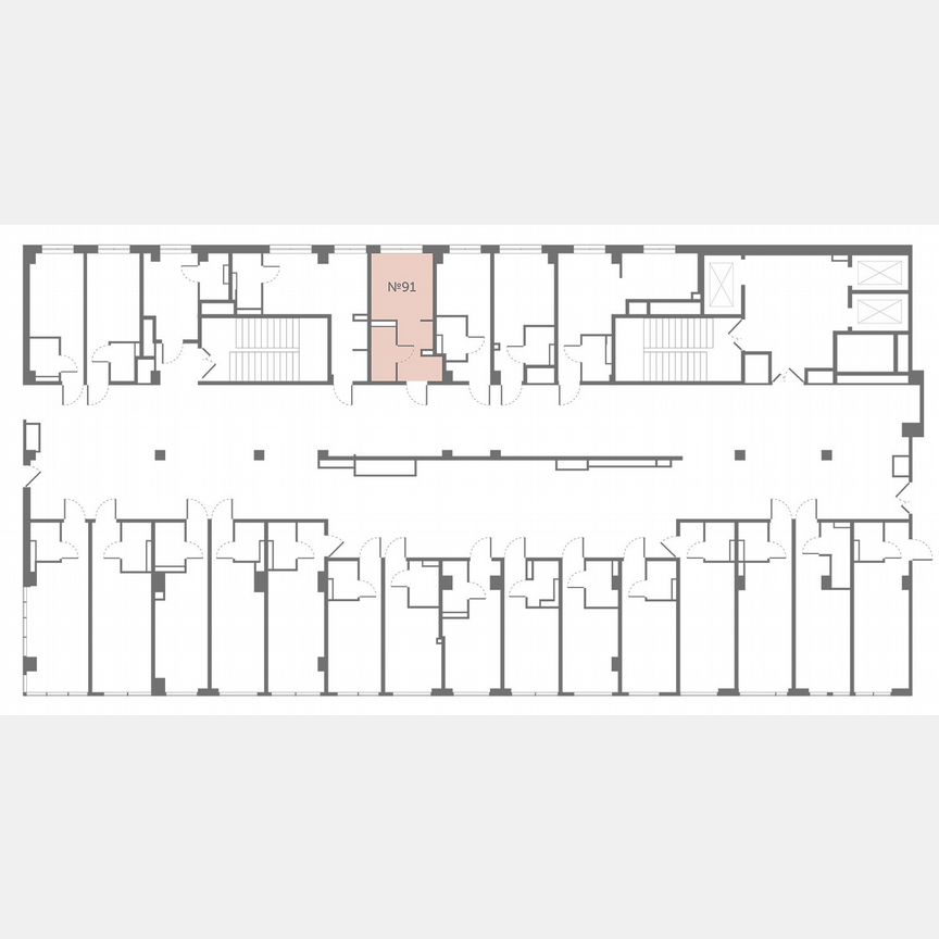 1-к. апартаменты, 17,5 м², 2/13 эт.