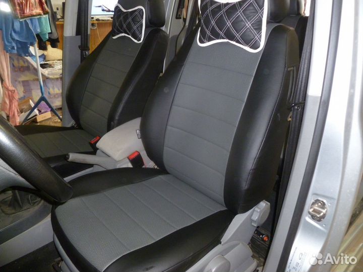 Авточехлы и Эваковрики на Volkswagen Caddy