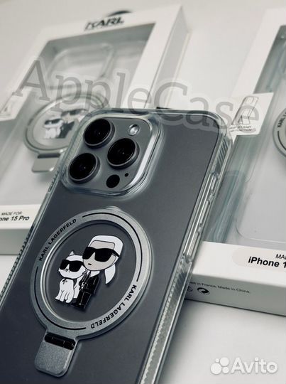 Чехол Karl Lagerfeld iPhone 15 Pro/Pro Max MagSafe