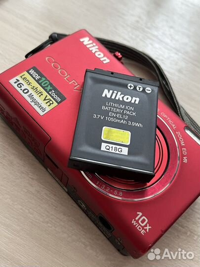 Компактный фотоаппарат nikon coolpix s6200