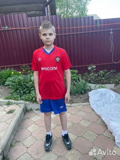 Футбольная форма Цска Москва детская